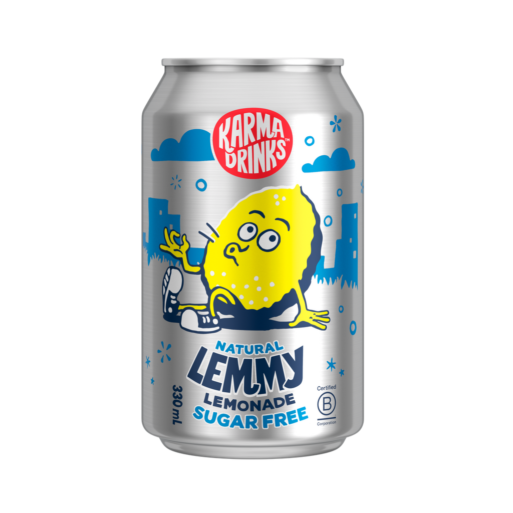 Available now! Sugar Free Lemmy Lemonade - 330ml 12PK CANS