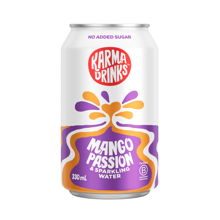 Mango+ Passionfruit & Sparkling Water 24 pack