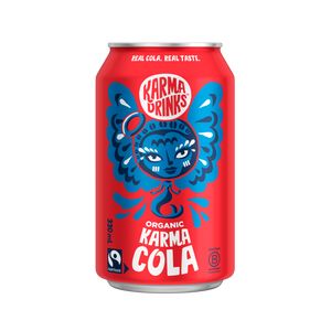 NEW LABEL! Organic Karma Cola
