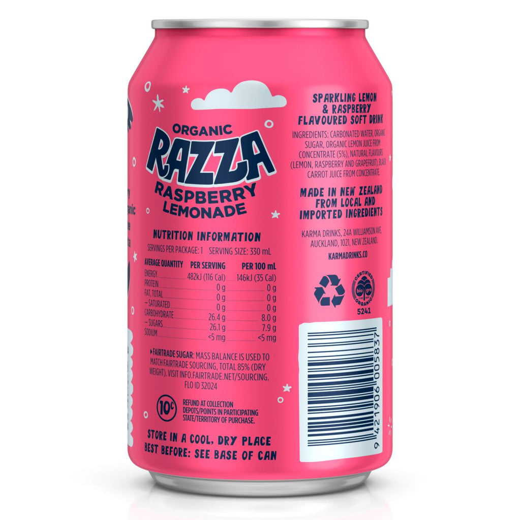 Organic Razza Raspberry Lemonade